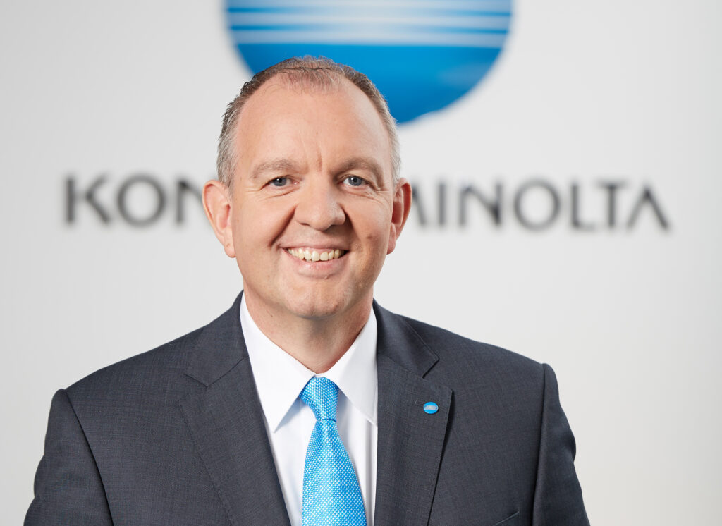 Olaf Lorenz, Senior General Manager för Transformation Division vid Konica Minolta Business Solutions Europa. Foto: Pressbild 